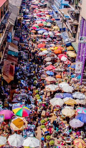 Street scene in Accra